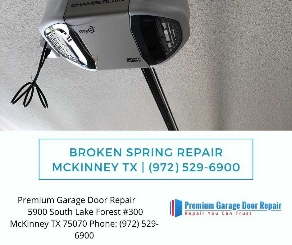 broken spring repair mckinney tx (972) 529-6900
